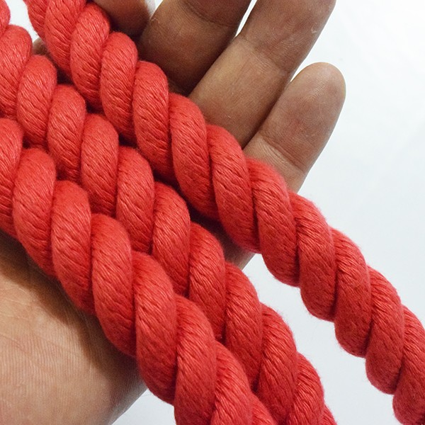  red Ester color rope diameter 8mm cut sale 