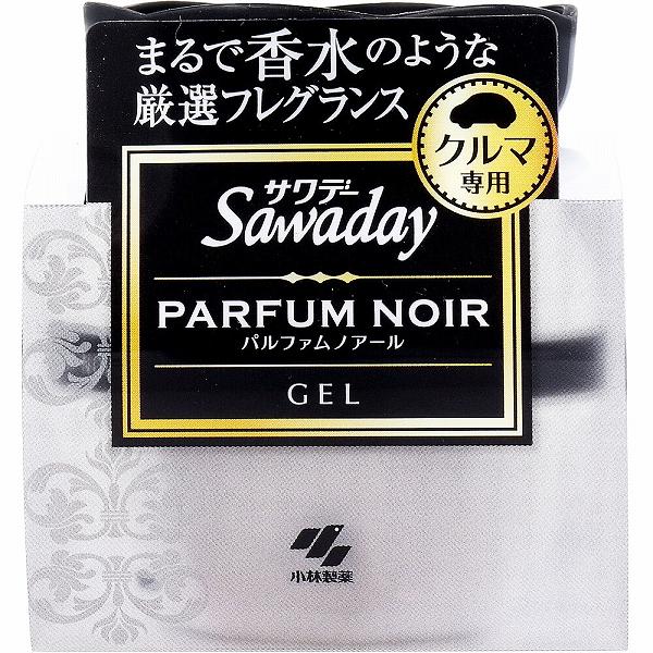 小林製薬 サワデー Sawaday クルマ専用ゲル パルファムノアール 90g × 2個 サワデー 自動車用　消臭、芳香剤の商品画像