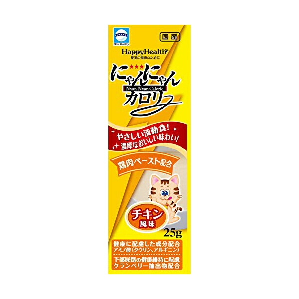 アース・ペット アース にゃんにゃんカロリー チキン風味（25g×1袋）×1個 猫用流動食の商品画像