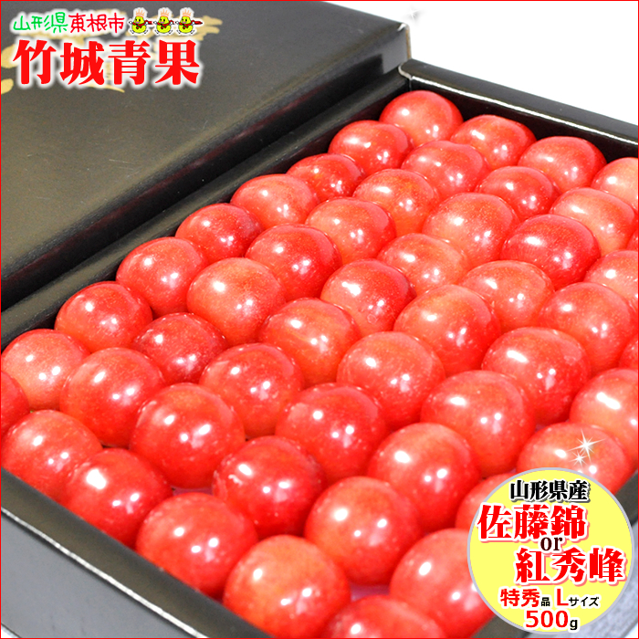 [6 month middle . from sequential shipping expectation / date designation OK] Yamagata prefecture production cherry Sato .500g(. ground / Special preeminence goods /L size / hand ../ vanity case )