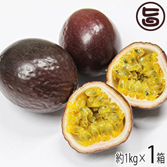  gift Okinawa prefecture production passionfruit approximately 1kg 9~13 sphere ×1 box sun child agriculture .