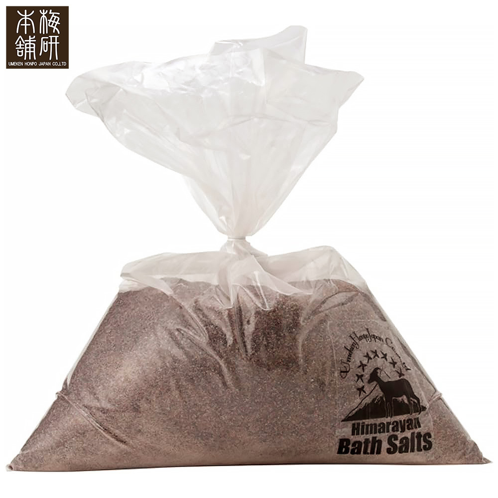 梅研本舗 バスソルト ヒマラヤ岩塩 ブラック あら塩 5kg 浴用バスソルトの商品画像