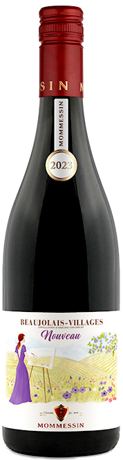 モメサン ボジョレ・ヴィラージュ・ヌーヴォー 2023 750mlびん 1本 ワイン 赤ワインの商品画像
