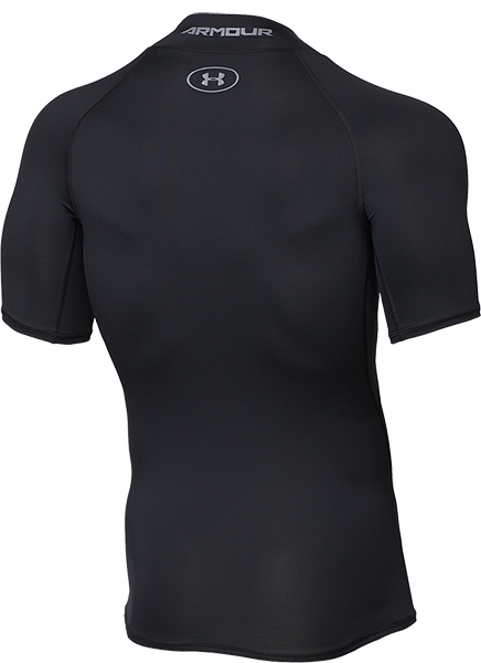  официальный Under Armor UNDER ARMOUR мужской тренировка нижняя рубашка UA нагрев механизм armor -mok Short рукав короткий рукав 1358576