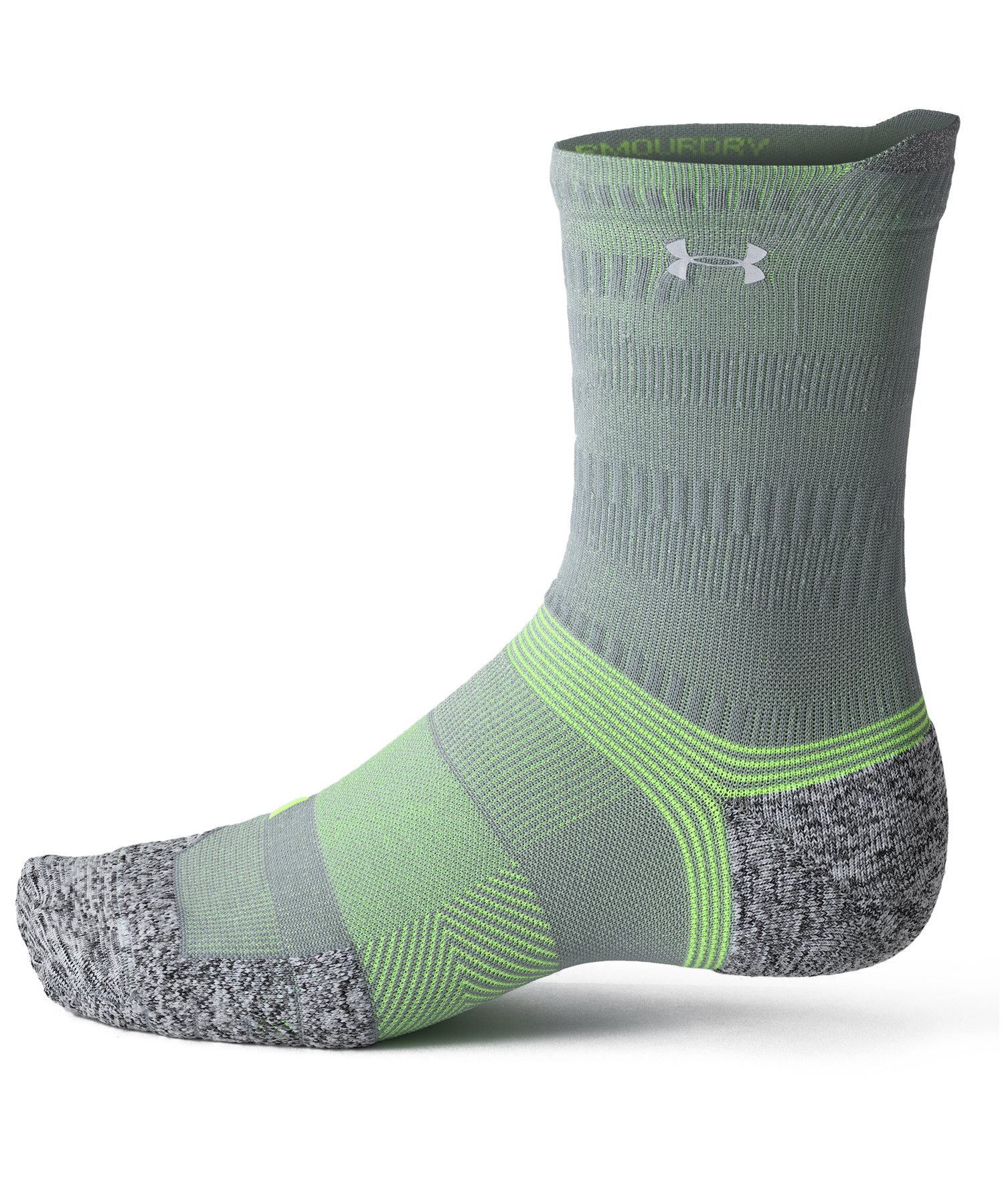  официальный Under Armor UNDER ARMOUR унисекс UA armor - dry Ran подушка mid носки (1 пар комплект ) Run носки 2000 1376076