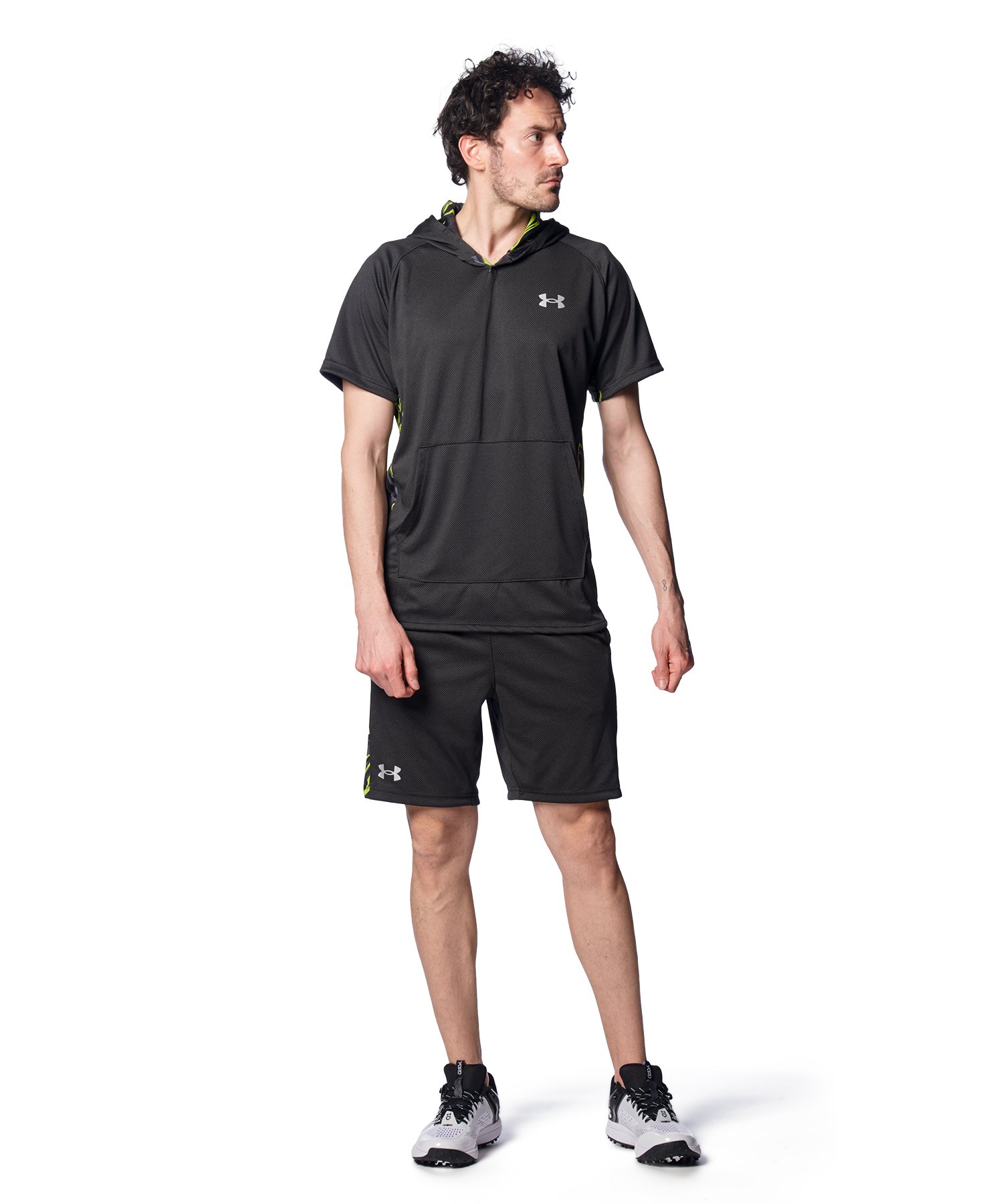 [40%OFF] официальный Under Armor UNDER ARMOUR мужской Baseball шорты UA сетка шорты шорты укороченные брюки бейсбол 1378241