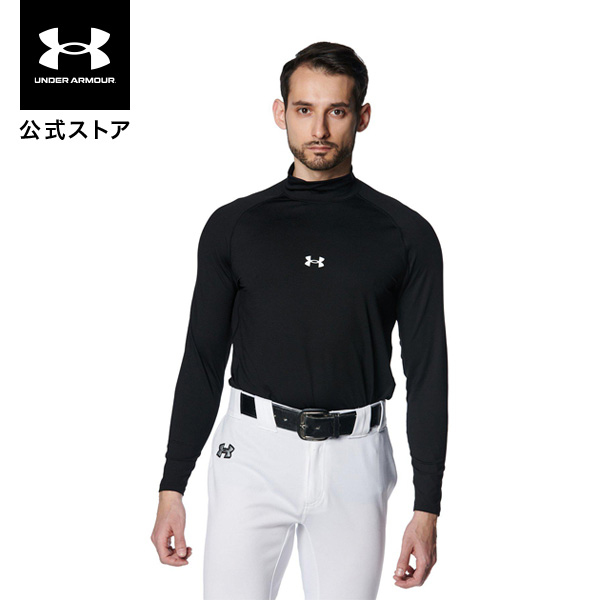  официальный Under Armor UNDER ARMOUR UA нагрев механизм комфорт fiti Delon g рукав mok шея рубашка ( Baseball |MEN ) 1385291 длинный рукав бейсбол 