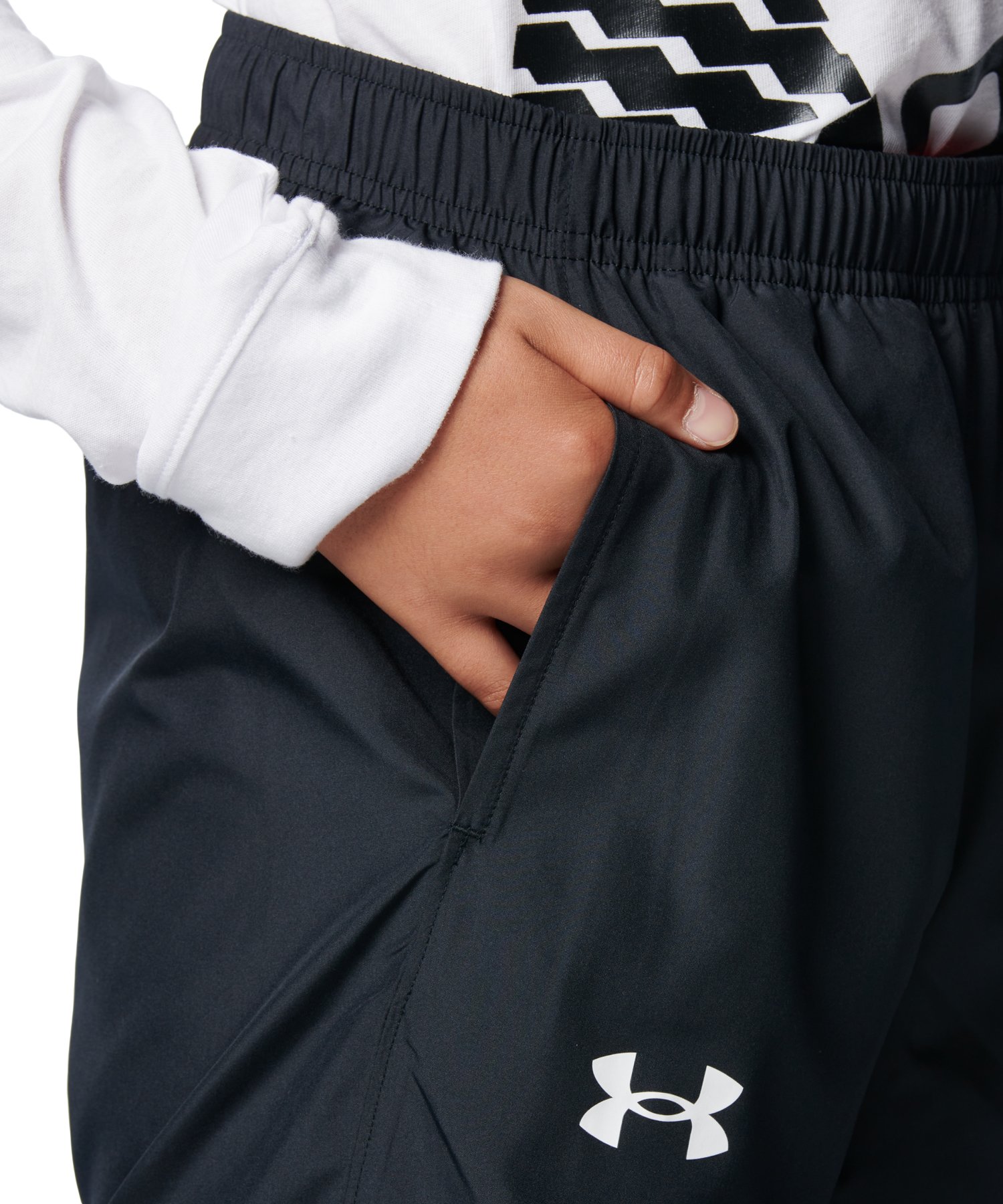 [30%OFF] официальный Under Armor UNDER ARMOUR UA UA tricot la Индия принт u-bn брюки ( тренировка |BOYS) 1388287