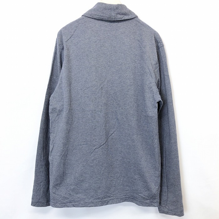 GREEN LABEL RELAXING UNITED ARROWS шаль цвет футболка ткань кардиган cut and sewn окантовка длинный рукав хлопок 100% L темно-синий мужской мужчина 