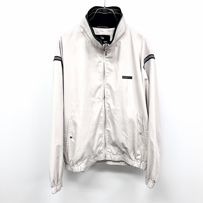  Dunlop Motor Sport DUNLOP MOTOR SPORT тонкий Golf Zip жакет сетка подкладка длинный рукав поли 100% M свет оттенок бежевого мужской 