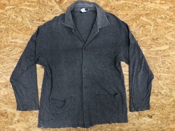 BEAMS Beams M размер мужской cut and sewn жакет cut and sewn кардиган длинный рукав одноцветный хлопок 100% серый серый 