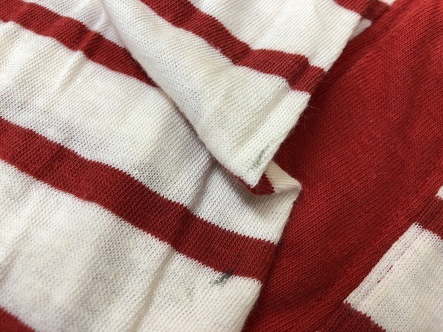  голубой Work BLUE WORK cut and sewn кардиган несколько тонкий окантовка 2poke длинный рукав 1 "теплый" белый × красный мужской 