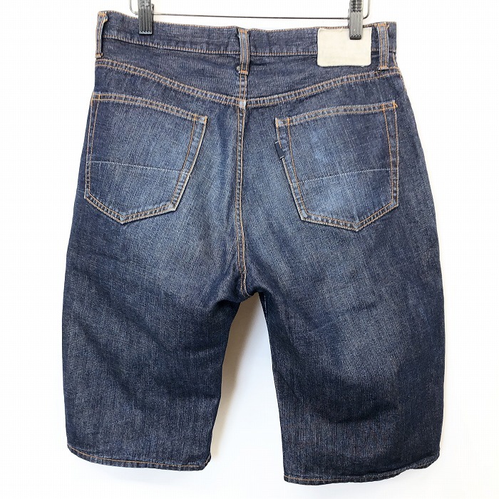  Abahouse ABAHOUSE конический Denim джинсы шорты шорты шорты сделано в Японии 3 голубой ( Brown MIX) синий мужской мужчина 