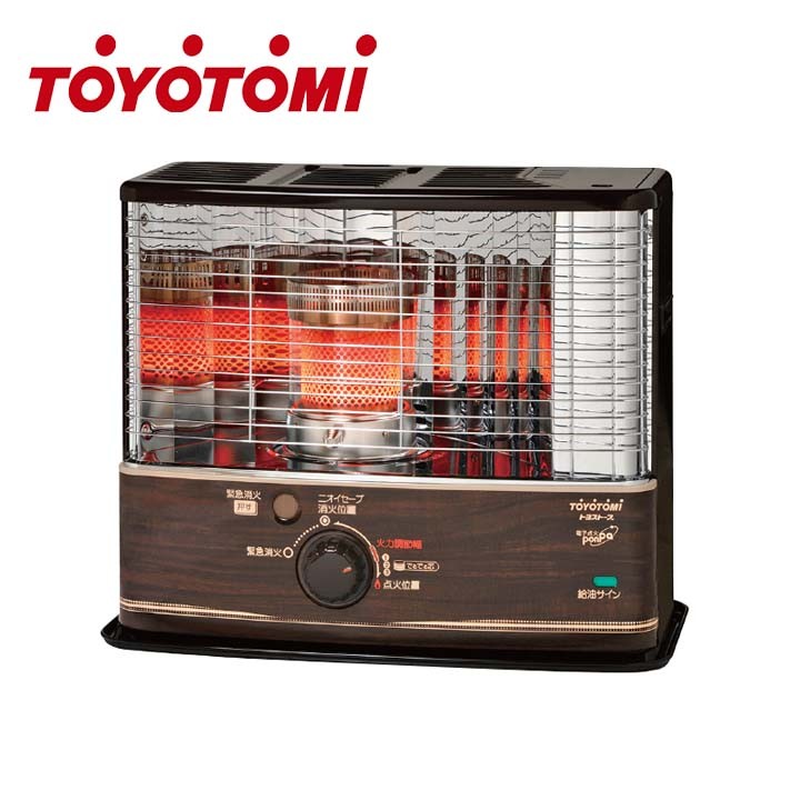 TOYOTOMI トヨストーブRS-W30H　自然通気形開放式石油ストーブ TOYOTOMI 石油ストーブ RS-W30H（M）（木目） 石油ストーブ - 最安値