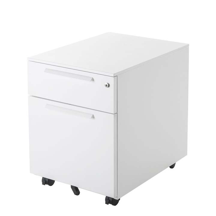 Ceha プレノデスクシステム スチールキャビネット 3段 ブラック Ceha プレノデスクシステム スチールキャビネット 3段 ブラック