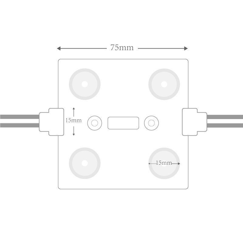 LED модуль табличка специальный 100V износ электроэнергия 4W максимальный объединенный 200 шт экономия энергии табличка для свет освещение машинное оборудование l-3d80a[ бесплатная доставка ]