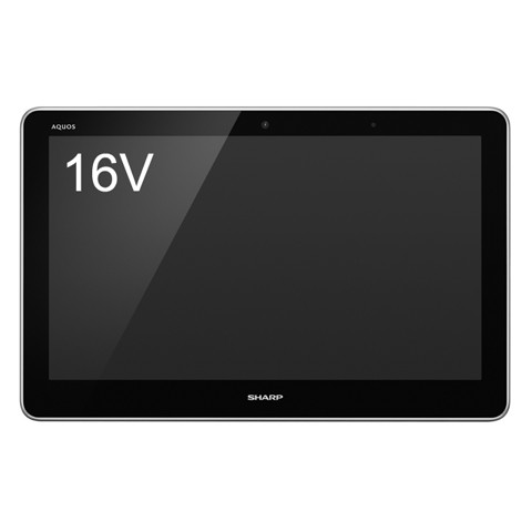 テレビ機能付ホームタブレット AQUOSファミレド HC-16TT1-B ブラック