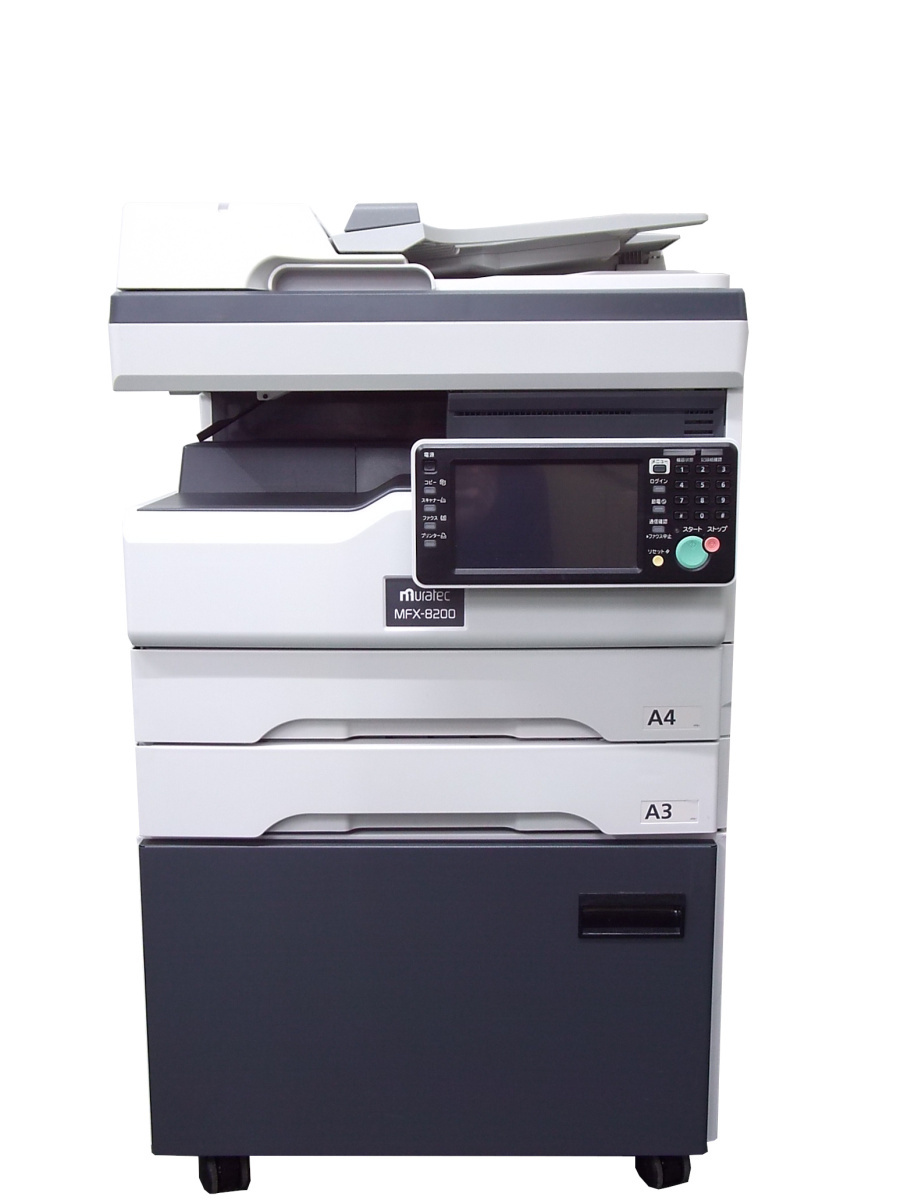 MFX-8200 muratec монохромный многофункциональная машина специальный шт. с роликами . принтер сканер A3 соответствует копирование [ б/у ]