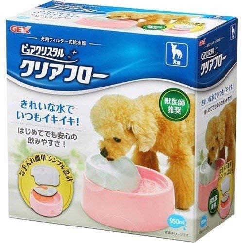 GEX ピュアクリスタル クリアフロー 犬用 ピンクの商品画像