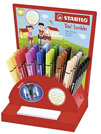 STABILO ручка на водной основе Trio sklibi8 цвет 40шт.@368-40-1 (8 цвет 40шт.@)