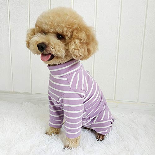 Kukaster Pet. после одежда осень-зима одежда . после одежда . после покрытие одежда защита одежда .... царапина . защита кожа болезнь средний маленький размер собака кошка ( лиловый окантовка M)