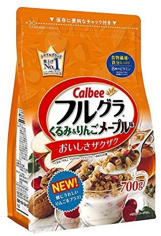  Calbee полный gla...&amp; яблоко клен тест 700g×1 пакет 