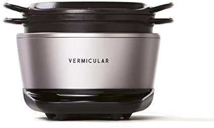 VERMICULAR バーミキュラ ライスポットミニ（セット） RP19A-SV （ソリッドシルバー） 炊飯器本体の商品画像