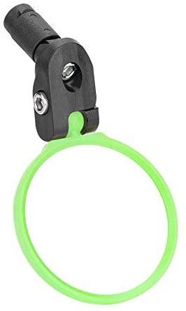  bicycle rearview mirror rear view mirror safety 180 times adjustment possibility 16-22mm. plug hole attaching 3 color ( green )