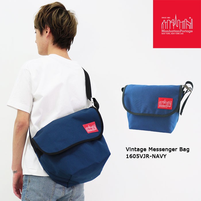 Manhattan Portage マンハッタンポーテージ メッセンジャーバッグ ショルダーバッグ Vintage Messneger Bag 正規品 通勤 通学 MP1606VJR Manhattan Portage（マンハッタンポーテージ） メッセンジャーバッグ