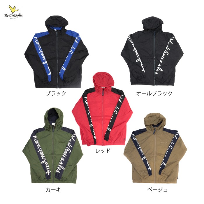 Mark Gonzales マークゴンザレス hooded track jacket アウター メンズ