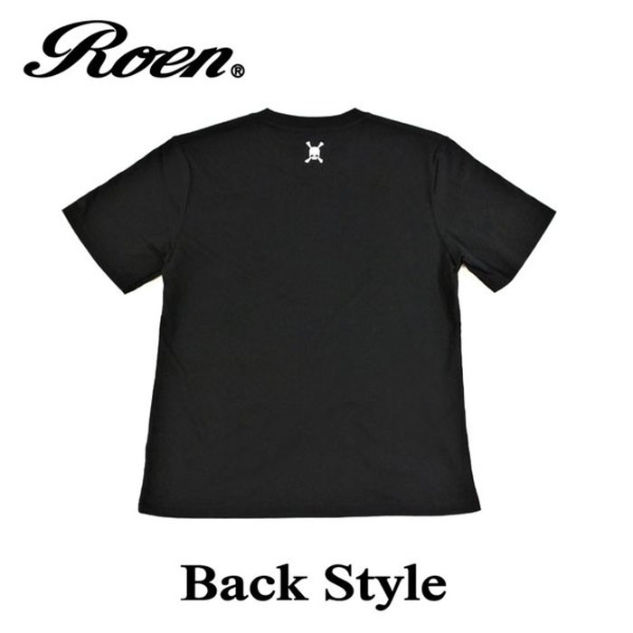 ロエン roen Tシャツ 半袖 スカル ドクロ ブラック : 59147002 : UPPER  