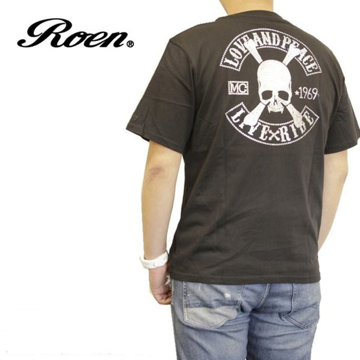 Roen ローエン フリンジスカルカットソー B Roen ローエン フリンジスカルカットソー B
