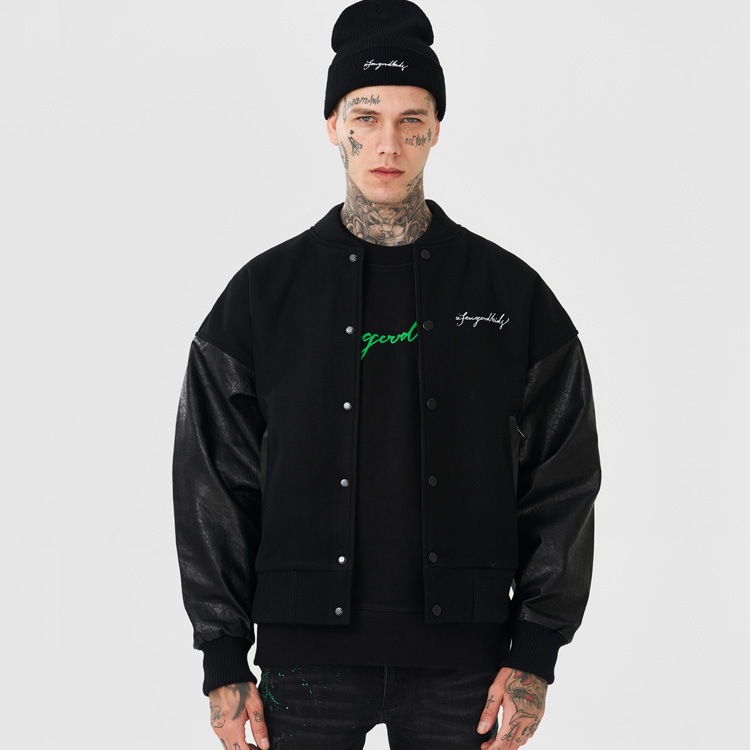 A FEW GOOD KIDS AFGK 3DロゴJKT スタジャン upper-gate_afgk-3djk-grn