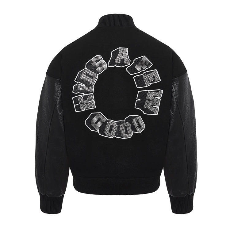 A.F.G.K. スタジャン ブラック a few good kids AFGK afewgoodkids おしゃれ ラッパー ラメ
