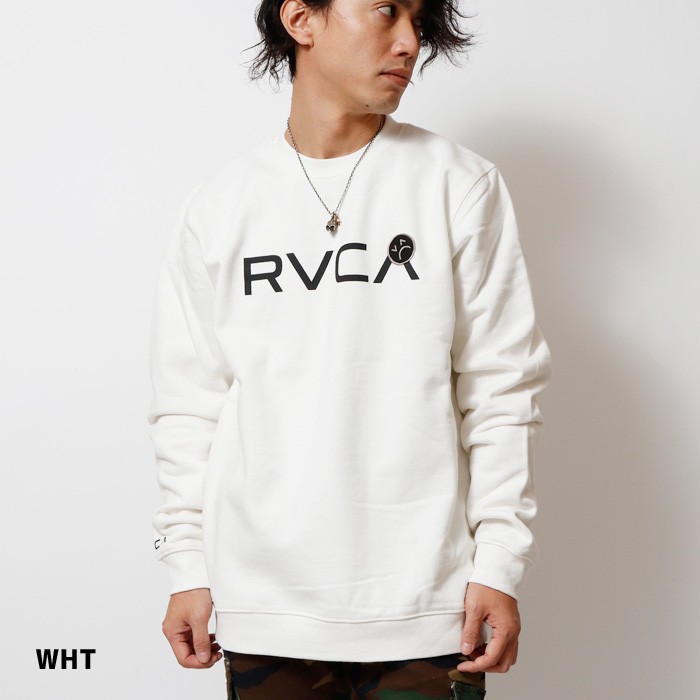 RVCA（ルーカ） メンズ SAD RVCA CREW トレーナー スウェット ロゴ
