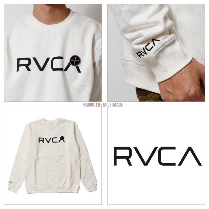 RVCA ルーカ メンズ SAD CREW トレーナー スウェット ロゴ