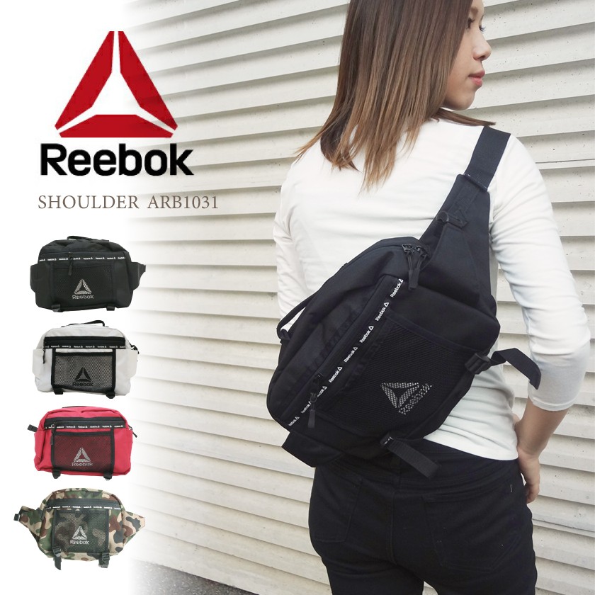 Reebok リーボック ウエストバッグ ボディバッグ 男女兼用