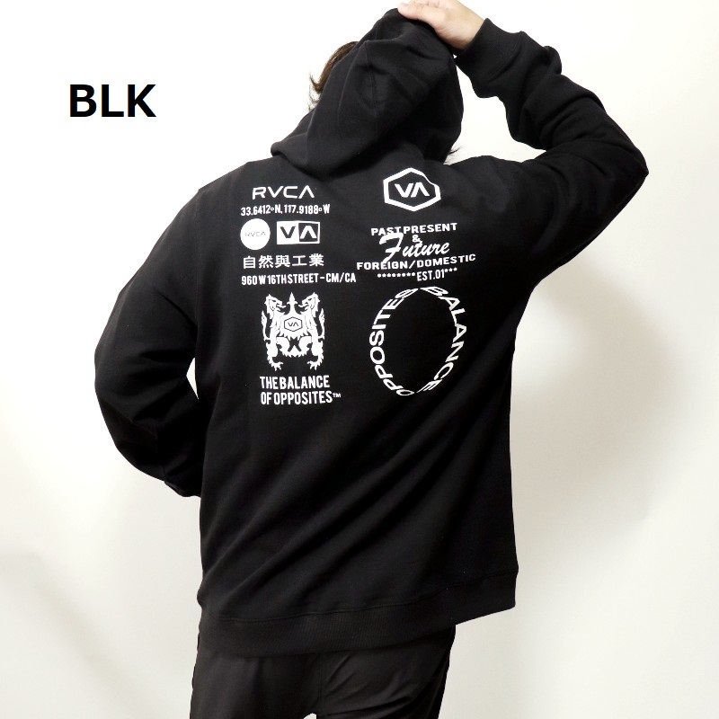RVCAルーカ　パーカー　XL RVCA ルーカ パーカー フーディー ユニセックス カジュアル