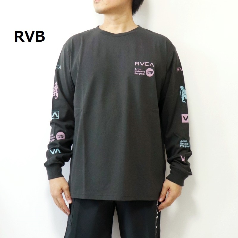 【RVCA】ANP ロングスリーブＴシャツ★男女兼用★残りわずか!! RVCA 正規品 ルーカ メンズ ヘビーウエイト ロングスリーブT