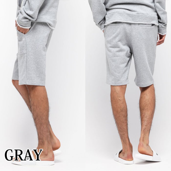 Black by VANQUISH ブラックバイヴァンキッシュ スピンドルスウェットショーツ メンズ スエット ハーフパンツ Black by VANQUISH ブラックバイヴァンキッシュ スピンドルスウェット