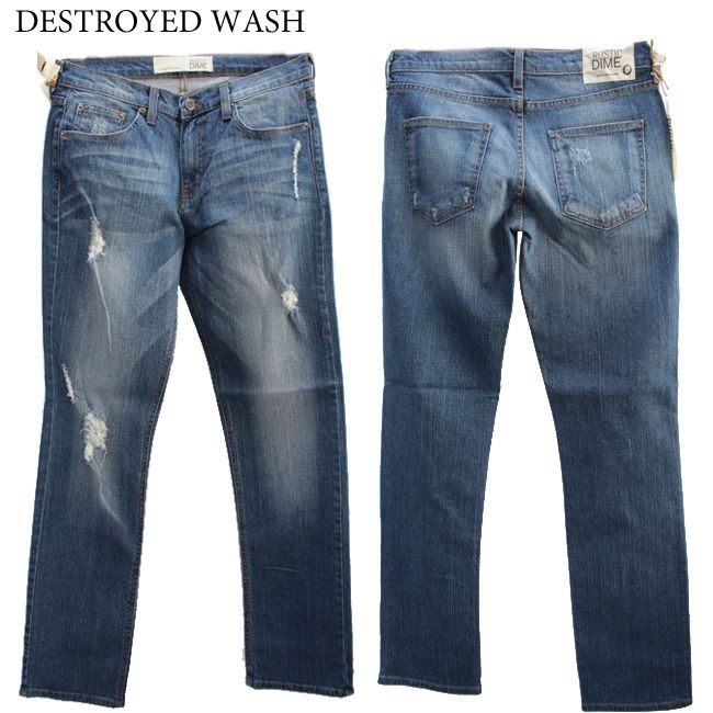 dime ブラックデニム スリムフィット Dime Classic Baggy Denim Pants | サンドブラストブラック