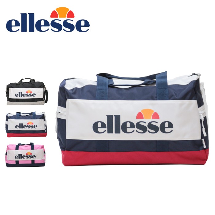 ellesse エレッセ ボストンバッグ ショルダーバッグ 2way 修学