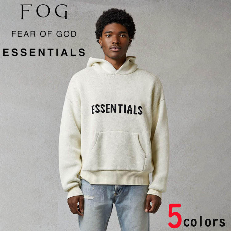 FOG ESSENTIALS(エッセンシャルズ)FRONT LOGO HOODIE KNIT フロント