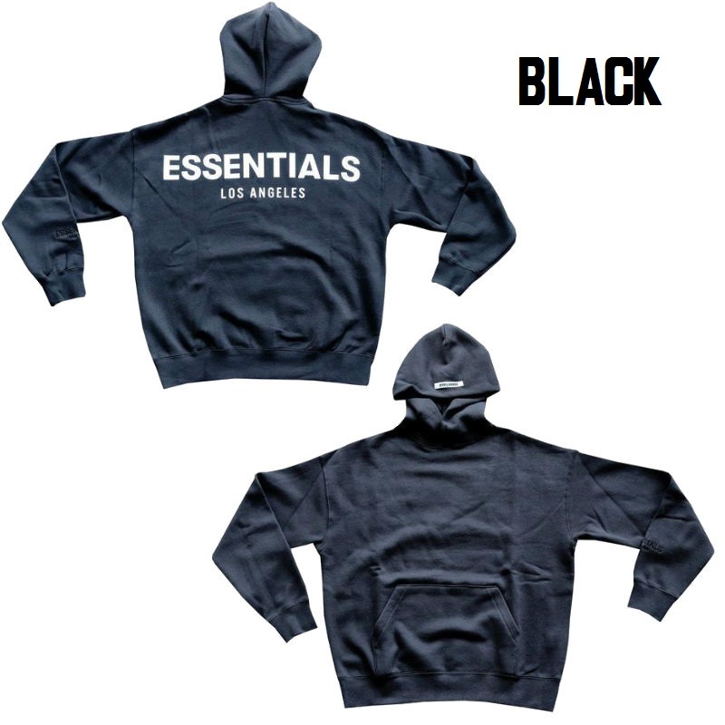 エッセンシャルズ ESSENTIALSパーカー プルオーバー リフレクターロゴL FEAR OF GOD ESSENTIALS】リフレクターロゴプルオーバー裏地