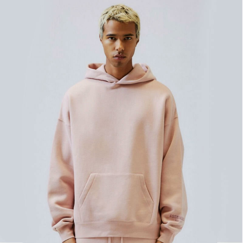 FOG ESSENTIALS エッセンシャルズ Pullover Hoodie スウェット パーカー ストリート カジュアル ピンク エッセンシャルズ  ブランド