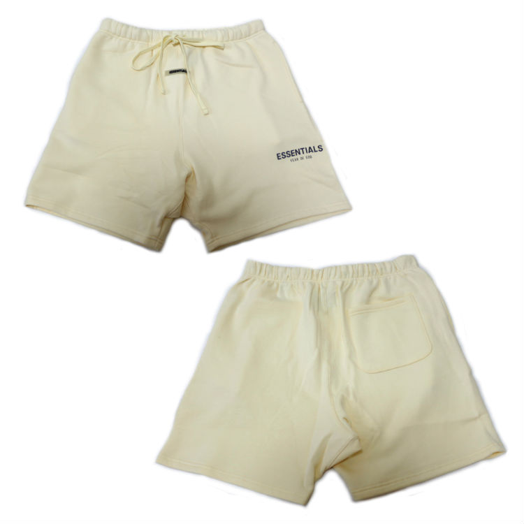 fog essentials ショーツハーフパンツサンドベージュロゴ fog essentials ショーツハーフパンツサンドベージュロゴ