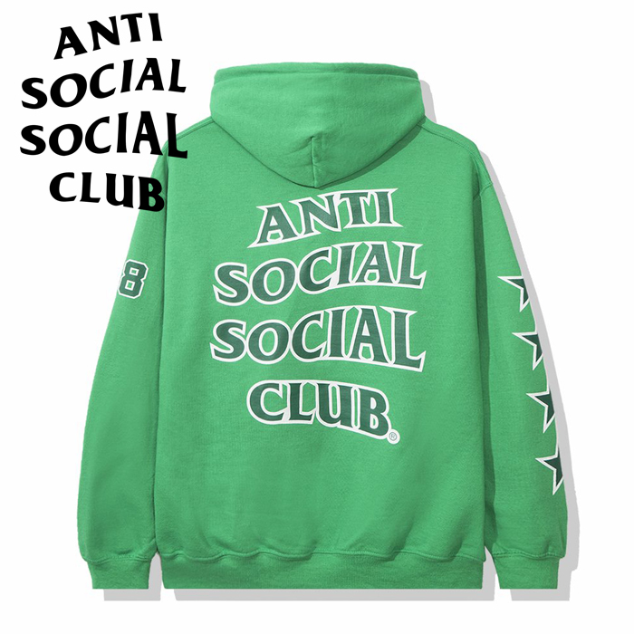 Supreme ANTI SOCIAL CLUB パーカー XL upper-gate_greenhoodie