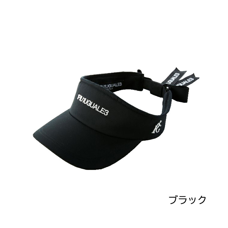 1PIU1UGUALE3 GOLF ウノピュウノウグァーレトレ RIBBON VISOR