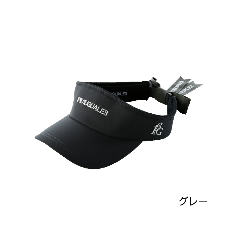 1PIU1UGUALE3 GOLF ウノピュウノウグァーレトレ RIBBON VISOR
