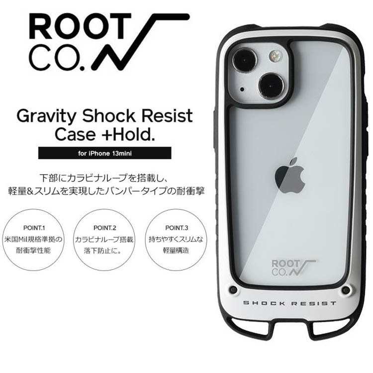 ROOT CO. iPhone13mini専用 アイフォン13 ミニ ケース iPhone13mini